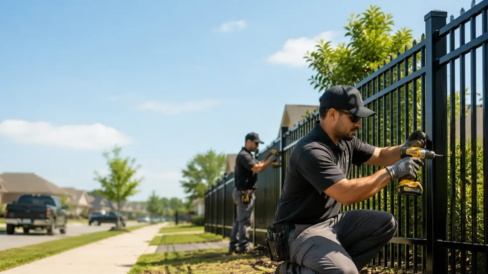 Metal Fence Installation in Lynchburg, OH